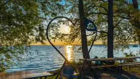 Wrześniowy zachód słońca nad jeziorem Dargin - zdjęcie 6