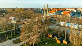 Ekomarina Giżycko i Niegocin przed zachodem słońca, listopad 2023 r. - zdjęcie 14