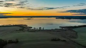 Wschód słońca nad jeziorem Dobskim, listopad 2023 r. - zdjęcie 39