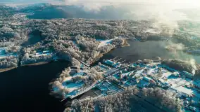 Zimowa wersja Mazur w okolicach Łabędziego Ostrowia i jeziora Kisajno - zdjęcie 10