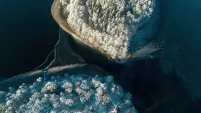 Zimowa wersja Mazur w okolicach Łabędziego Ostrowia i jeziora Kisajno - zdjęcie 54