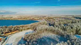 Zimowe Mazury nad jeziorem Święcajty w Ogonkach, listopad 2023 r. - zdjęcie 9