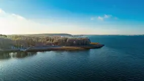 Zimowe Mazury nad jeziorem Święcajty w Ogonkach, listopad 2023 r. - zdjęcie 3