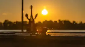 Letni zachód słońca w Marina Lester Club, lipiec 2023 r. - zdjęcie 1