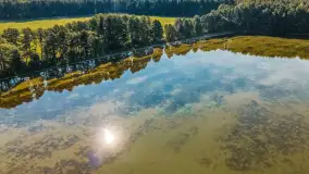 Zdjęcia Mazur z lotu ptaka na różnych ujęciach, sezon 2022 r. - zdjęcie 8