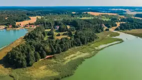 Zdjęcia Mazur z lotu ptaka na różnych ujęciach, sezon 2022 r. - zdjęcie 21