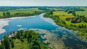 Mix zdjęć Mazur z lotu ptaka, sezon 2023 r. - zdjęcie 13