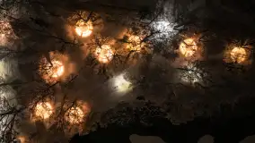 Zimowy Kętrzyn w nocy, styczeń 2024 r. - zdjęcie 13