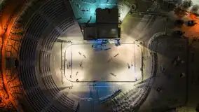 Zimowy Kętrzyn w nocy, styczeń 2024 r. - zdjęcie 32