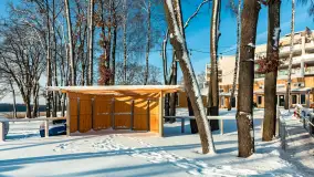 Stranda w mrozie i śniegu, styczeń 2024 r. - zdjęcie 2