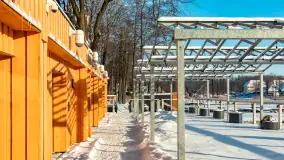 Stranda w mrozie i śniegu, styczeń 2024 r. - zdjęcie 8