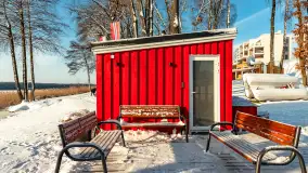 Stranda w mrozie i śniegu, styczeń 2024 r. - zdjęcie 18