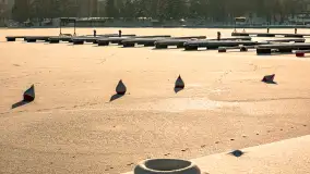 Stranda w mrozie i śniegu, styczeń 2024 r. - zdjęcie 42