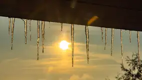 Jezioro Tajty i wieś Wrony przed zachodem słońca, styczeń 2024 r. - zdjęcie 11