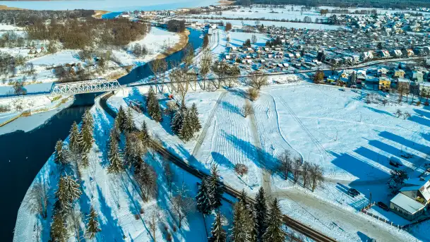Mix zimowych ujęć z lotu ptaka, styczeń 2024 r. - zdjęcie 6