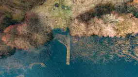 Wschód słońca nad jeziorem Wydmińskim, luty 2024 r. - zdjęcie 33