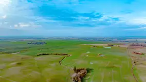 Przedwiośnie i mazurskie rozlewiska na polach i łąkach, luty 2024 r. - zdjęcie 5