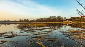 Zachód słońca nad Niegocinem, luty 2024 r. - zdjęcie 10