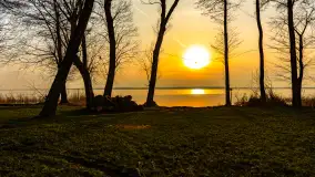 Zachód słońca nad Niegocinem, luty 2024 r. - zdjęcie 42