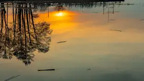 Zachód słońca nad Niegocinem, luty 2024 r. - zdjęcie 30