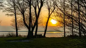 Zachód słońca nad Niegocinem, luty 2024 r. - zdjęcie 35