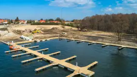 Nowy port nad jeziorem Święcajty w Koloni Rybackiej - zdjęcie 6