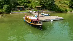 Melanie - replika parostatku, pływająca po Mazurach - zdjęcie 18