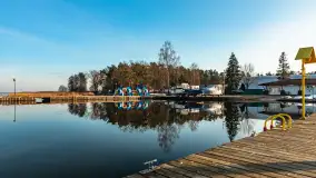 Porty w Wilkasach i jezioro Niegocin pod koniec lutego, 2024 r. - zdjęcie 19