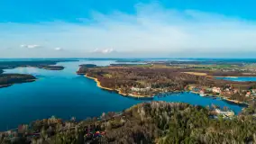 Mix ujęć z drona, zima i przedwiosnie, 2024 r. - zdjęcie 1