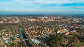 Mix ujęć z drona, zima i przedwiosnie, 2024 r. - zdjęcie 13