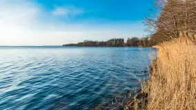 Jezioro Dargin przed zachodem słońca, marzec 2024 r. - zdjęcie 5