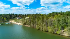 Ruciane-Nida, jezioro Nidzkie i OW Wodnik, wiosennie z drona - zdjęcie 10