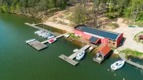 Ruciane-Nida, jezioro Nidzkie i OW Wodnik, wiosennie z drona - zdjęcie 20