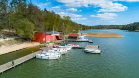 Ruciane-Nida, jezioro Nidzkie i OW Wodnik, wiosennie z drona - zdjęcie 31