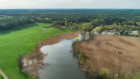 Młyn wodny i jaz we wsi Krutyński Piecek, kwiecień 2024 r. - zdjęcie 24