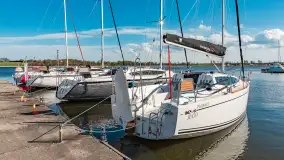 Słoneczne popołudnie w Marina Sośnica w Rynie, kwiecień 2024 r. - zdjęcie 6