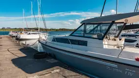 Słoneczne popołudnie w Marina Sośnica w Rynie, kwiecień 2024 r. - zdjęcie 32