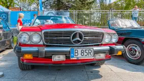 Zlot fanów Mercedesa, Giżycko, kwiecień 2024 r. - zdjęcie 4