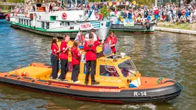 Rozpoczęcie sezonu 2024, parada jednostek pływających w Giżycku - zdjęcie 10