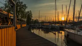 Wschód słońca w Strandzie w Giżycku, maj 2024 r. - zdjęcie 13