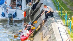 Śluza Guzianka I przed remontem, sierpień 2018 rok - zdjęcie 28