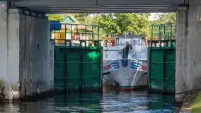 Śluza Guzianka I przed remontem, sierpień 2018 rok - zdjęcie 39