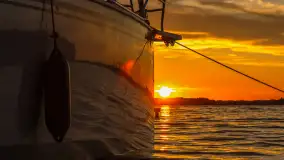 Zachód słońca w przystani Rajcocha, lipiec 2024 r. - zdjęcie 45