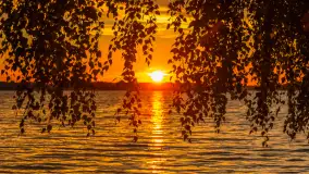 Zachód słońca w przystani Rajcocha, lipiec 2024 r. - zdjęcie 47