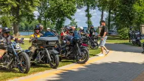 VIII Mazurski Zlot Motocyklowy, Rydzewo, czerwiec 2024 r. - zdjęcie 24