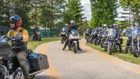 VIII Mazurski Zlot Motocyklowy, Rydzewo, czerwiec 2024 r. - zdjęcie 17