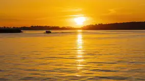 Zachód słońca nad jeziorem Święcajty, Ognisty Ptak, sierpień 2024 r. - zdjęcie 5