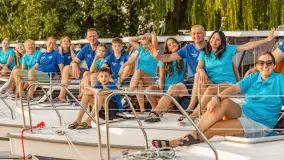 Zachód słońca nad jeziorem Święcajty, Ognisty Ptak, sierpień 2024 r. - zdjęcie 35