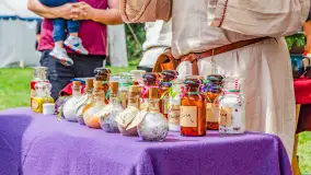 Festiwal Kultury Średniowiecza Masuria 2024, fotorelacja - zdjęcie 21