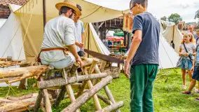 Festiwal Kultury Średniowiecza Masuria 2024, fotorelacja - zdjęcie 5